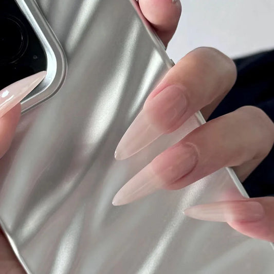 24-Piece Long Pointed Artificial Nails