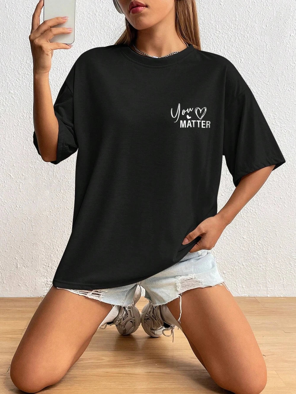 To The Person Behind Me: You Are Amaeing Women Tshirts Sport Casual T-Shirts Breathable Cotton Short Sleeve Oversized Tshirt