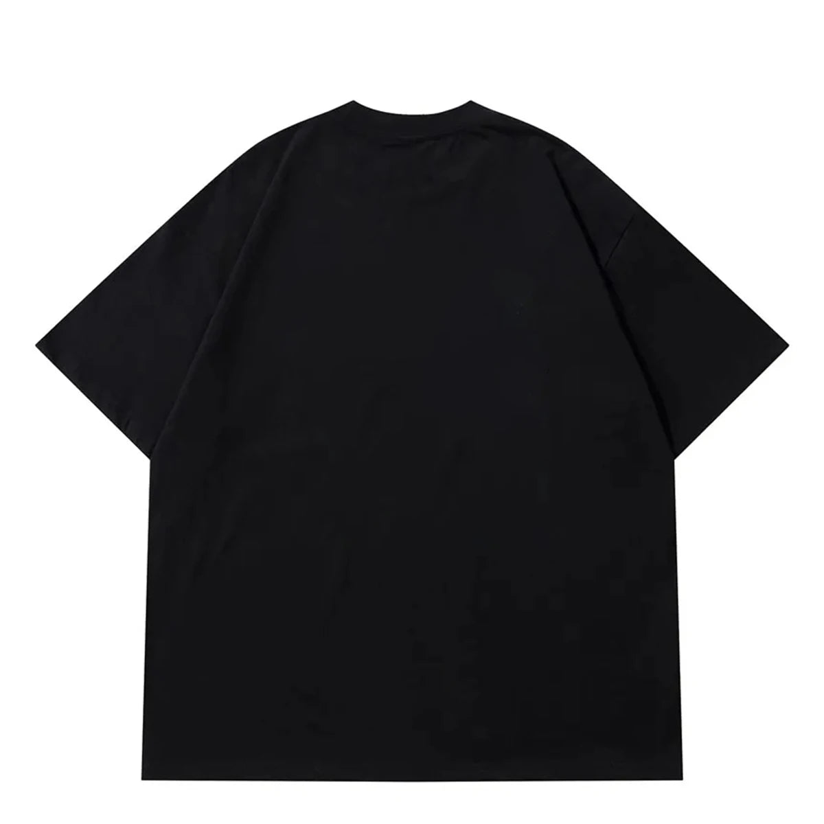 Vintage Punk Men Tops Aphex Twin Graphic Face T-Shirt Oversized Hip Hop Streetwear Harajuku T Shirt Gothic Cotton Clothing Loose