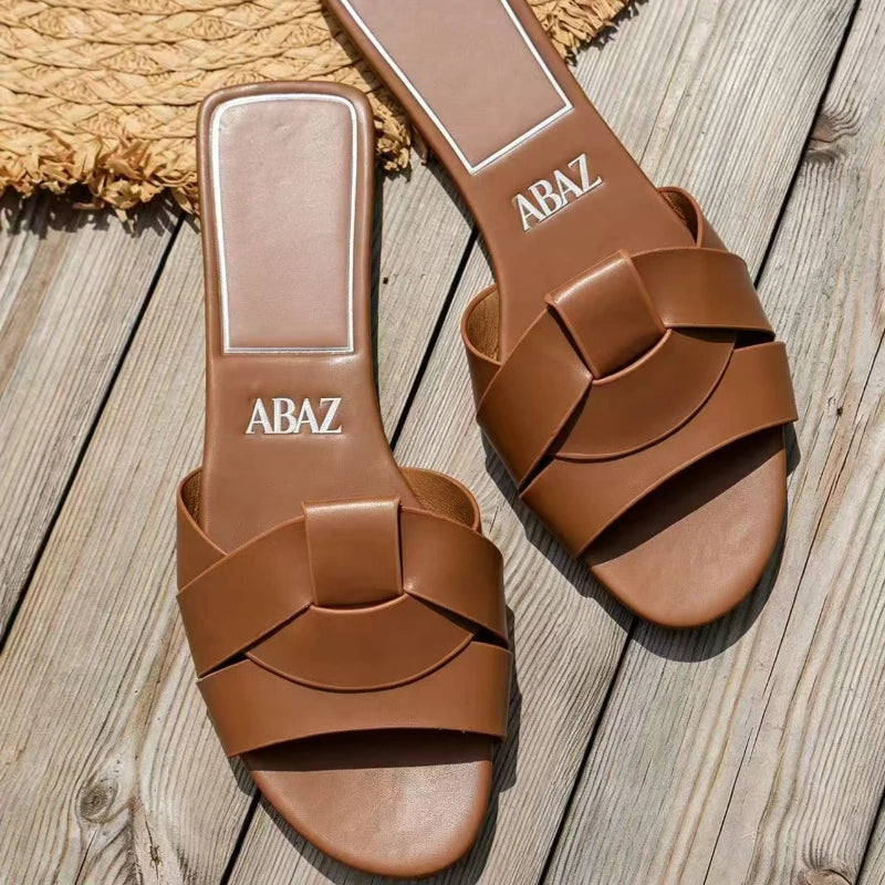 New Summer Designer Women'S Solid Color Fashion Slippers Zapatos De Mujer Women'S Shoes Slippers Women Slippers Women Shoes