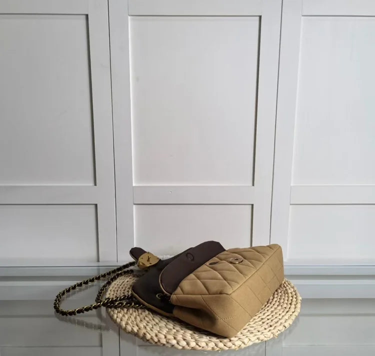 2025 New Arrival Chain Crossbody Bag, Quilted Sheepskin Shoulder Bag, Fashion Tote and Underarm Bag for Women