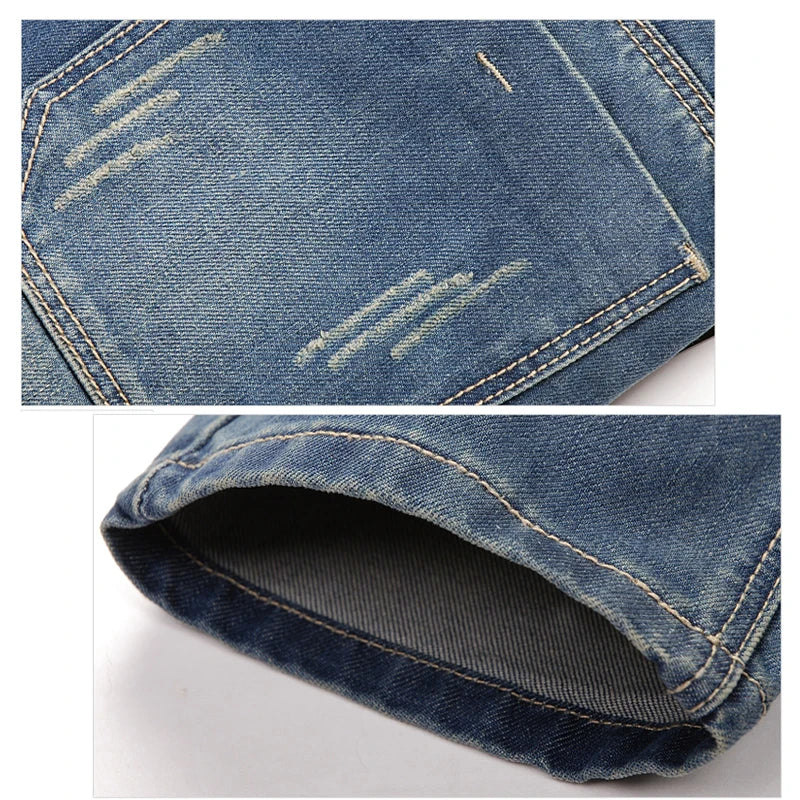 Black Jeans Men Streetwear Cargo Pants Men Jean Homme Slim Baggy Mens Jeans Denim Trousers For Men Korean Fashion Men Clothes