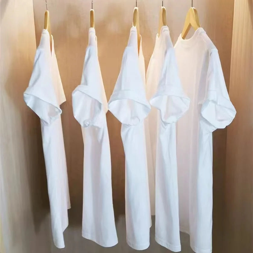 2025 Luxury Trend Premium Cotton Short-Sleeved T-Shirt for Men - Summer In Style - Young Fashion Brand - Loose Round Neck