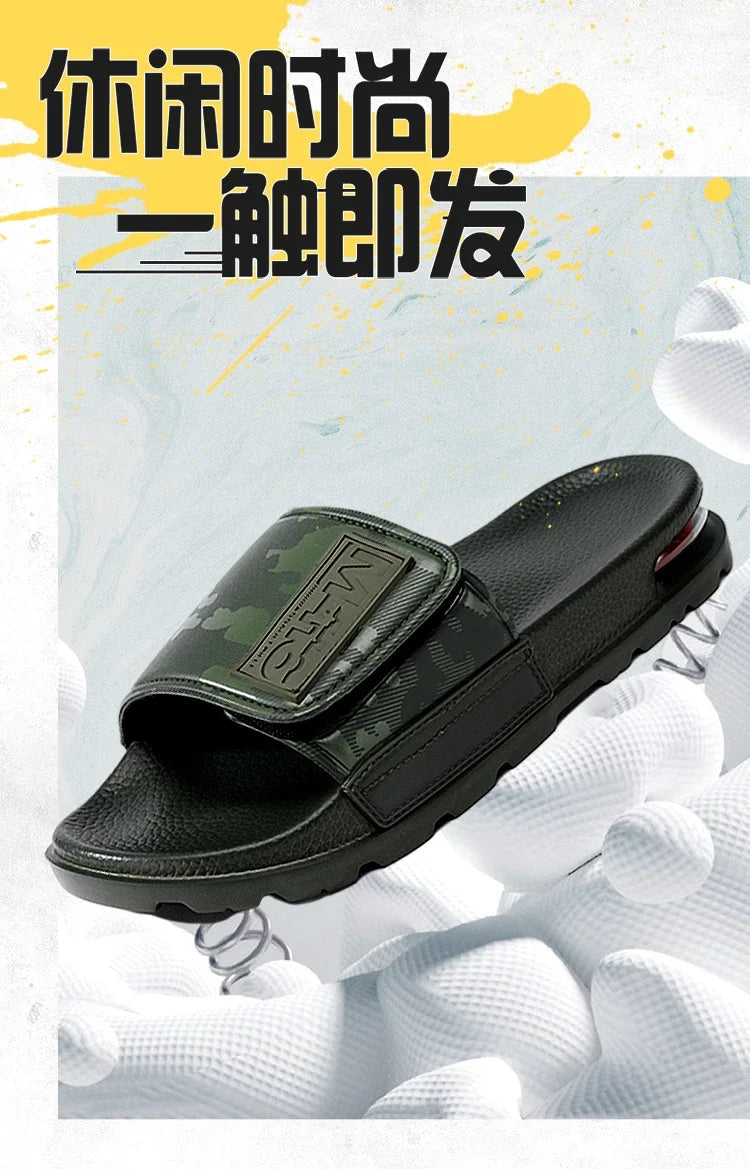 Air Cushion Thick Sole Beach Sandals — Men's Casual