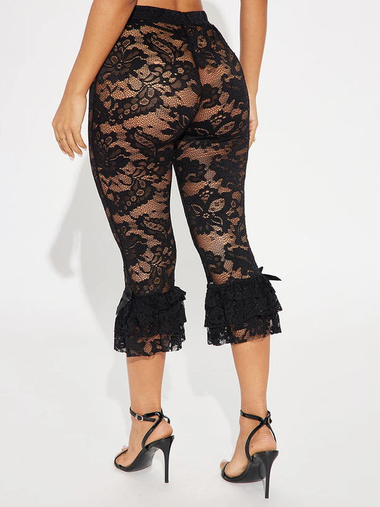 Weird Puss Jacquard Sexy Shorts Women Shirring Tierred Coquette Chic Summer Hipster Wild Basic Midnight Club Party Mid Bottom