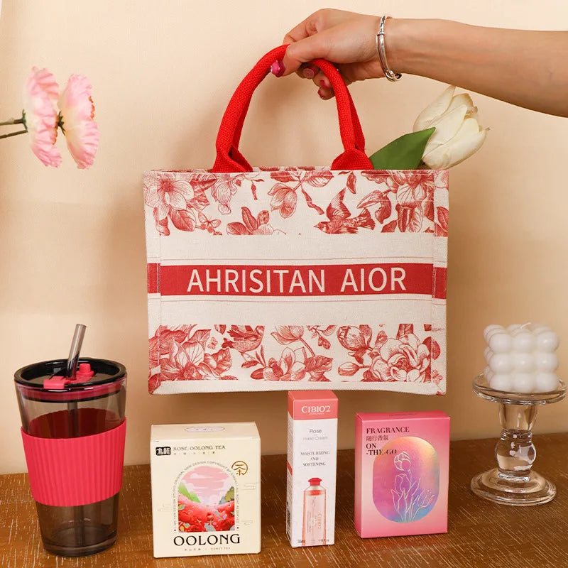 Premium Pink Gift Bag - Ideal for Wedding, Birthday, and Special Occasions Elegant, Portable Bag