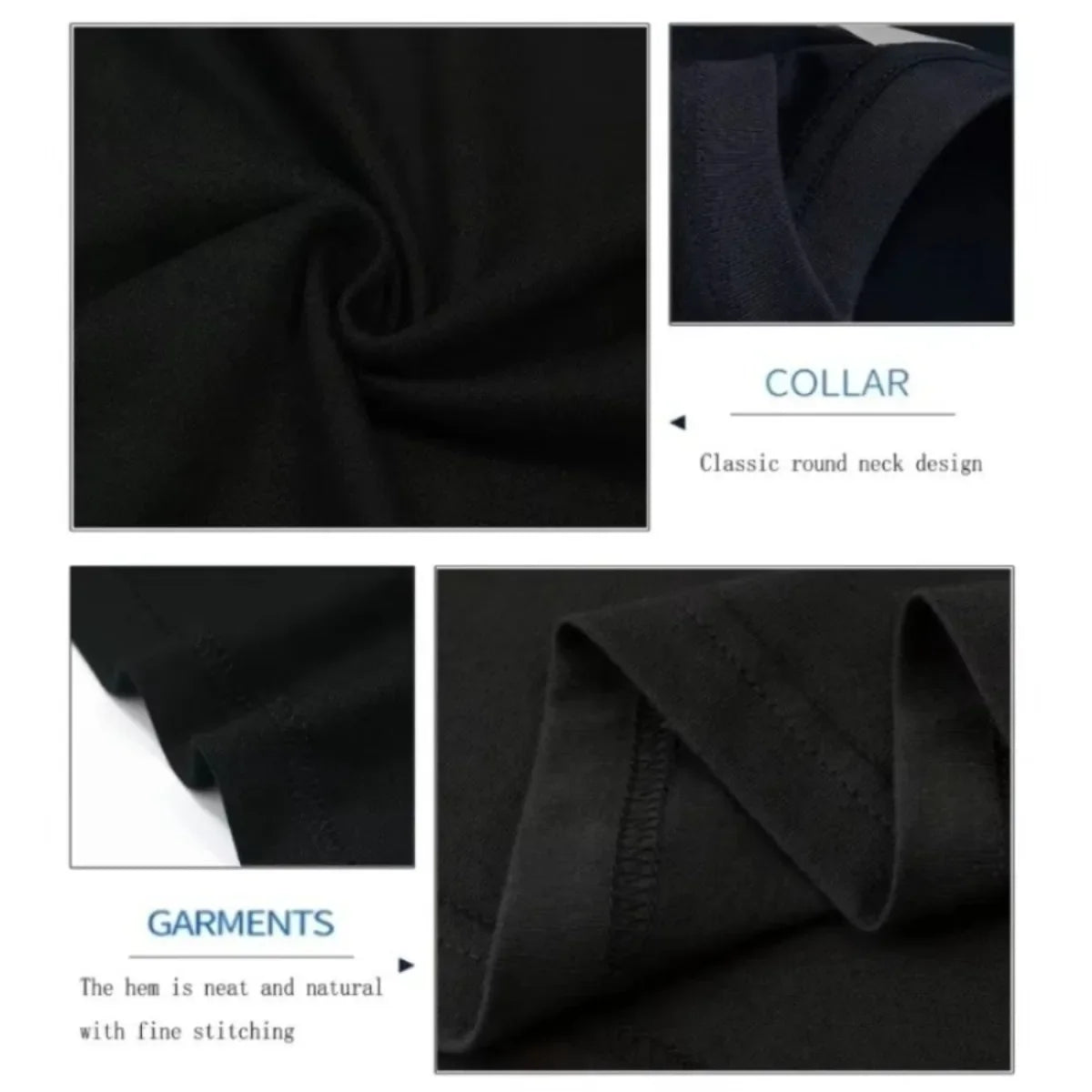 Summer Men's  Pure Cotton Casual Sports Loose and Fashionable Cartoon Bear Pattern Printed Round Neck Short Sleeved T-shirt