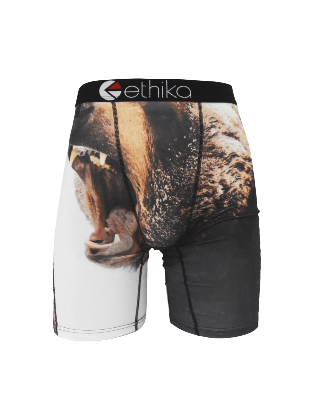 ETHIKA 1Pcs Men Underwear Boxers Breathable Mesh Crotch Man Underpants Plus Size L-3XL Mens Panties Printed Men's Boxers Briefs