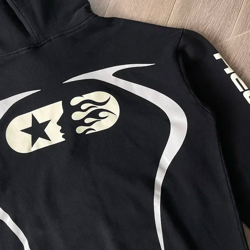 HS Sports Gel Hoodie High street style hooded sweatshirt