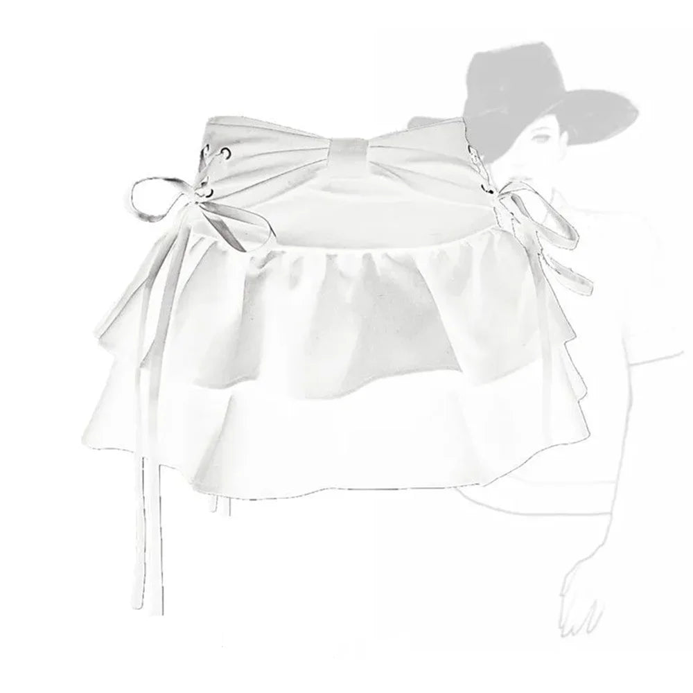 New Fashion Women Hot Girl Sweet Kawaii Bow Vintage Y2k Clothes American Streetwear Sexy Summer A-line Gothic Mini  Skirts