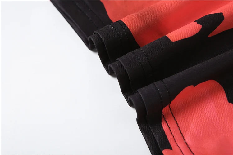 Weird Puss Y2K Floral Print 2 Piece Set Women Sexy Low-Neck Camisole+Skinny Peach Hip Skirts Vacation Trend Beach Style Outfits