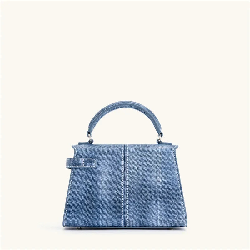 JW PEI Women's Handbag Elise Designer Fashion 2025 New jeans Blue Tote Bag Small Square Crossbody Bag Premium Women Bag