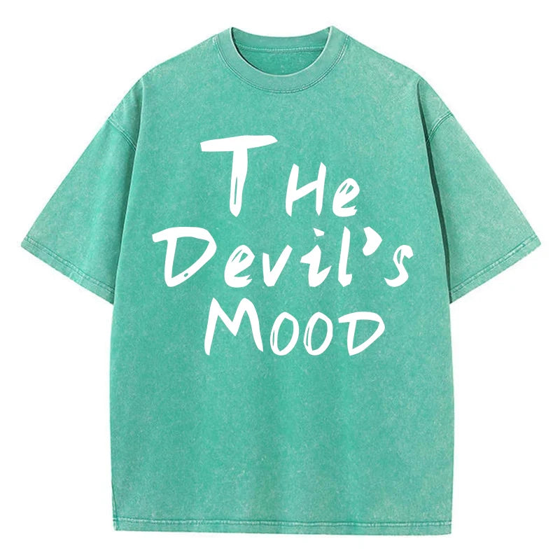 Pink Letter Design Washed T Shirt Women Vintage Cotton T-shirts Streetwear Soft Mineral Tees Girl Loose Female Tee Tops Y2k
