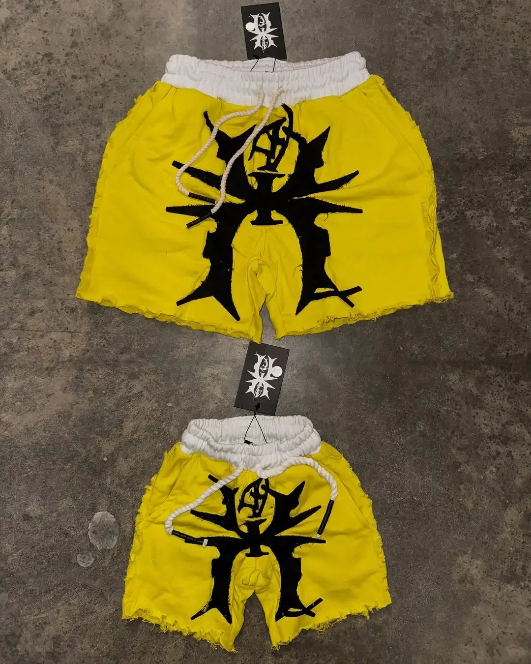 4evahavin Trendy Brand Harajuku Popular Shorts Embroidery Casual Cotton Shorts Men Women Street Hip Hop Oversize Sports Shorts