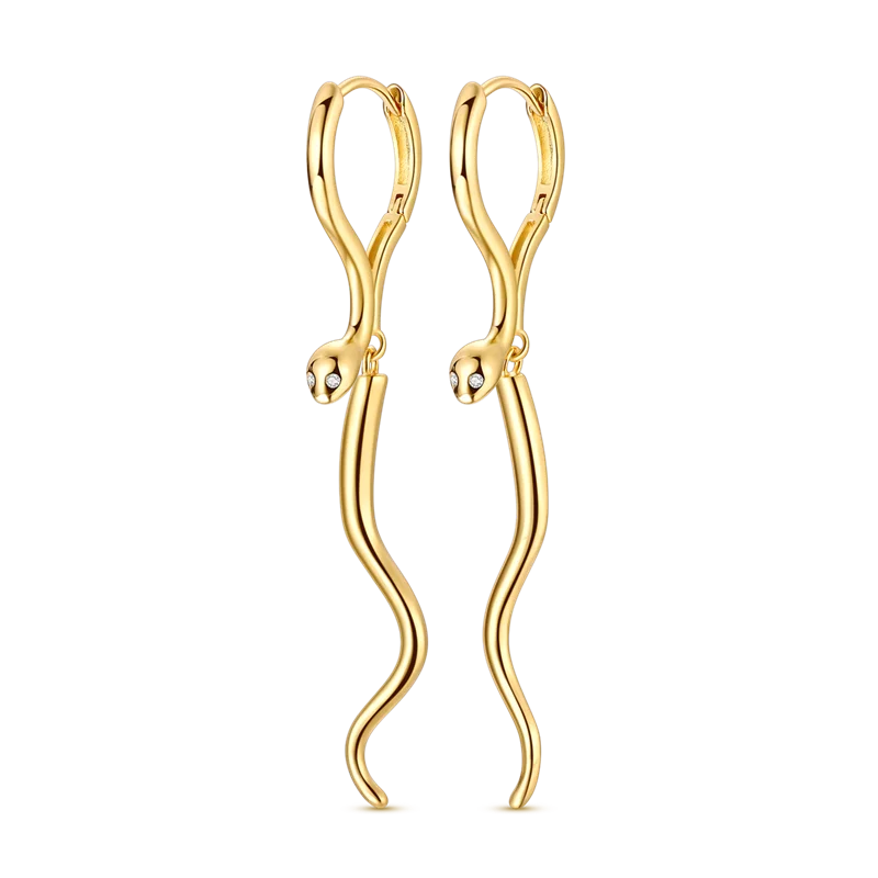 Fashion Gold ladies Hoop Earring 925 Sterling Silver Sparkling Zircon Round Ear Stud Earrings Fine Jewelry Lover Anniversary Gift