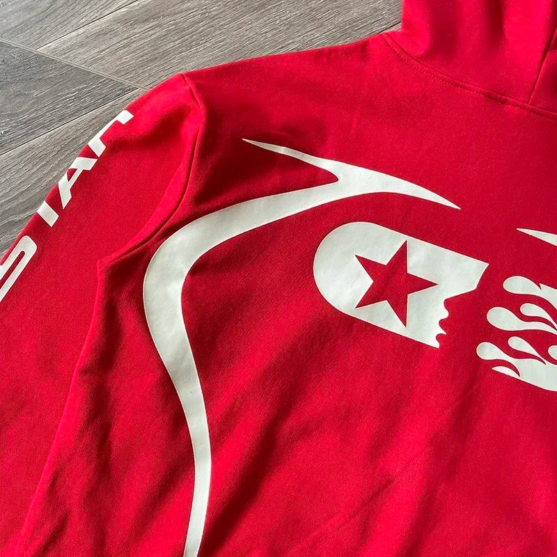 HS Sports Gel Hoodie High street style hooded sweatshirt