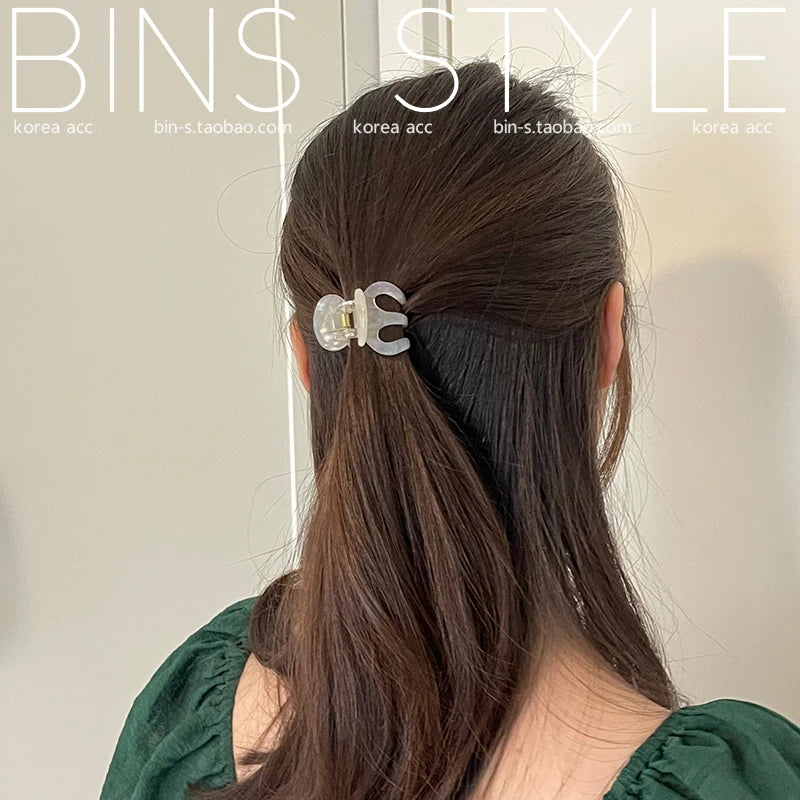 3cm Mini Hair Clip  Korean Style Fashion Cute ClawFor Fringe Kids Girls Bobby Pins for Pieces kawaii Hair Accessories Pumpkin