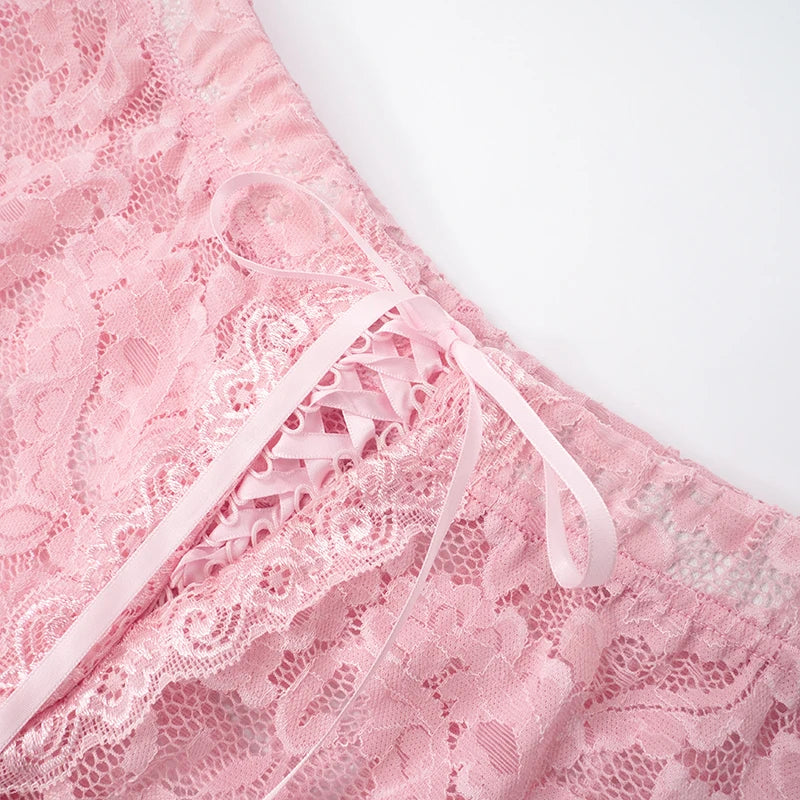 Weird Puss Jacquard Sexy Shorts Women Shirring Tierred Coquette Chic Summer Hipster Wild Basic Midnight Club Party Mid Bottom