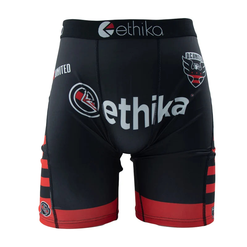 ETHIKA Men Underwear Boxers 1Pcs Breathable Mesh Crotch Man Swimming Underpants Plus Size L-3XL Mens Panties Men's Boxers Briefs