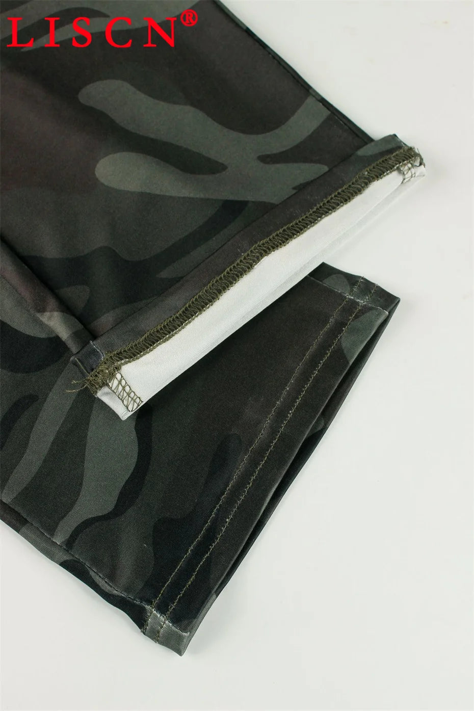 10 Wholesale Fall Tracksuits Camouflage Printing Two Piece Set Womens Outfits Slim Long Sleeve Hooded Jackets + Pants K15697_2