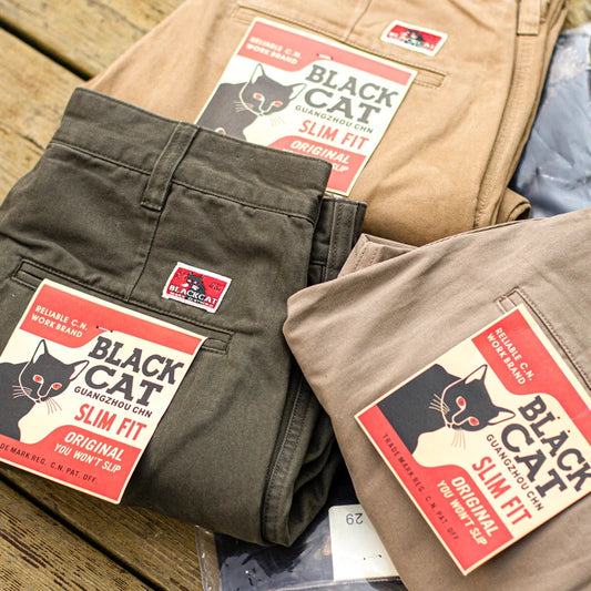 Men's Heavyweight Cotton Straight-Leg Workwear Pants