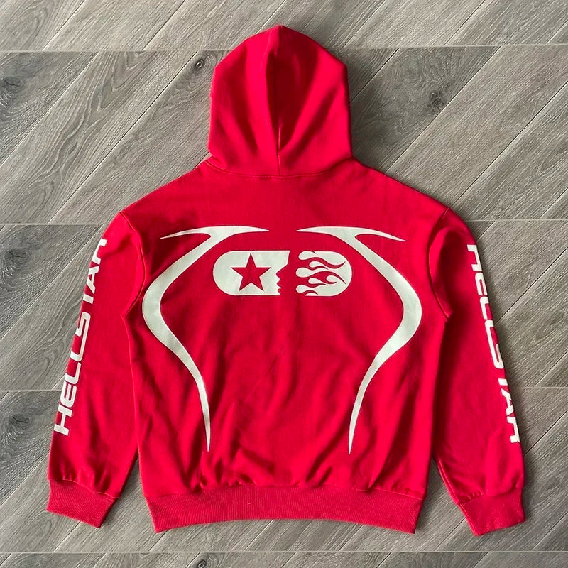 HS Sports Gel Hoodie High street style hooded sweatshirt