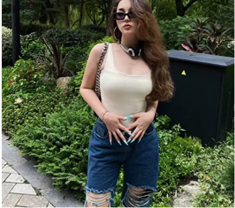 summer solid sexy bodycon women bodysuits female Knit slim casual bodysuit chic lady club short playsuits femme