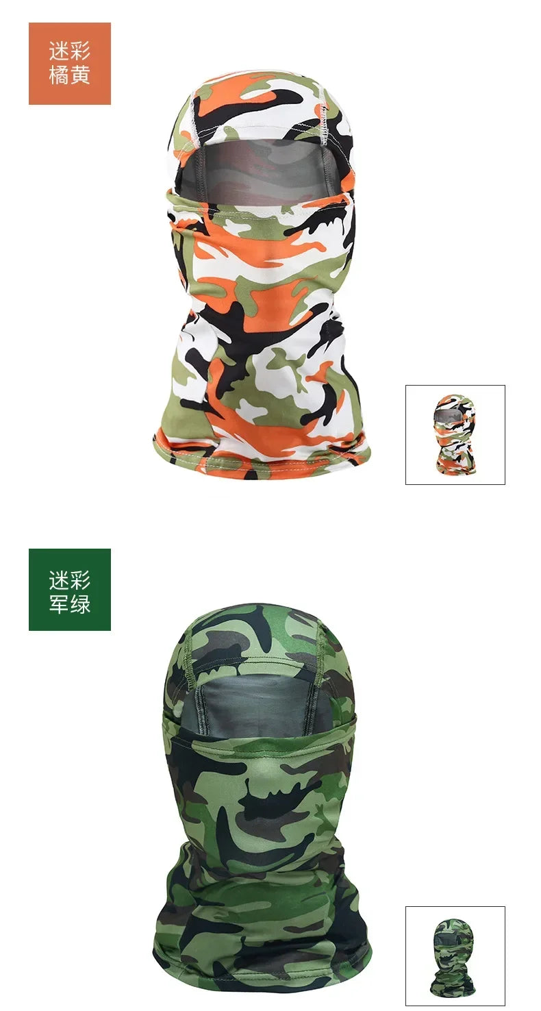 Camo Full Face Balaclava Mask — Men's Outdoor