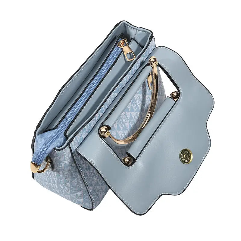 High Quality Bags Fashion Print Leather Shoulder Bag Luxury Design Shoulder Bag Elegant Small Square Bag