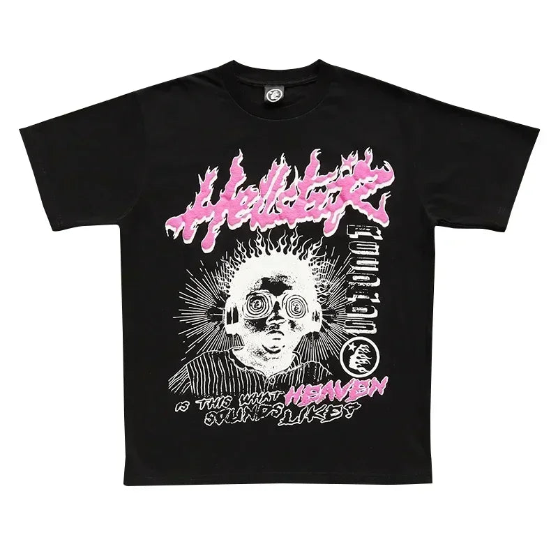 HS Like Heaven Tee ins. Same European and American fashion short-sleeved T-shirt