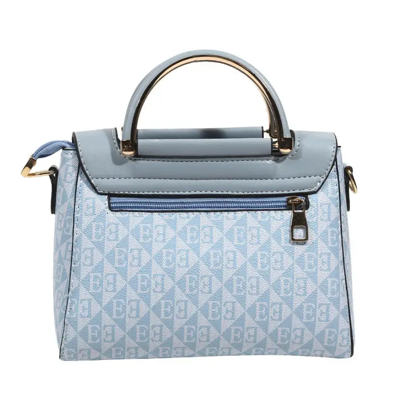 High Quality Bags Fashion Print Leather Shoulder Bag Luxury Design Shoulder Bag Elegant Small Square Bag