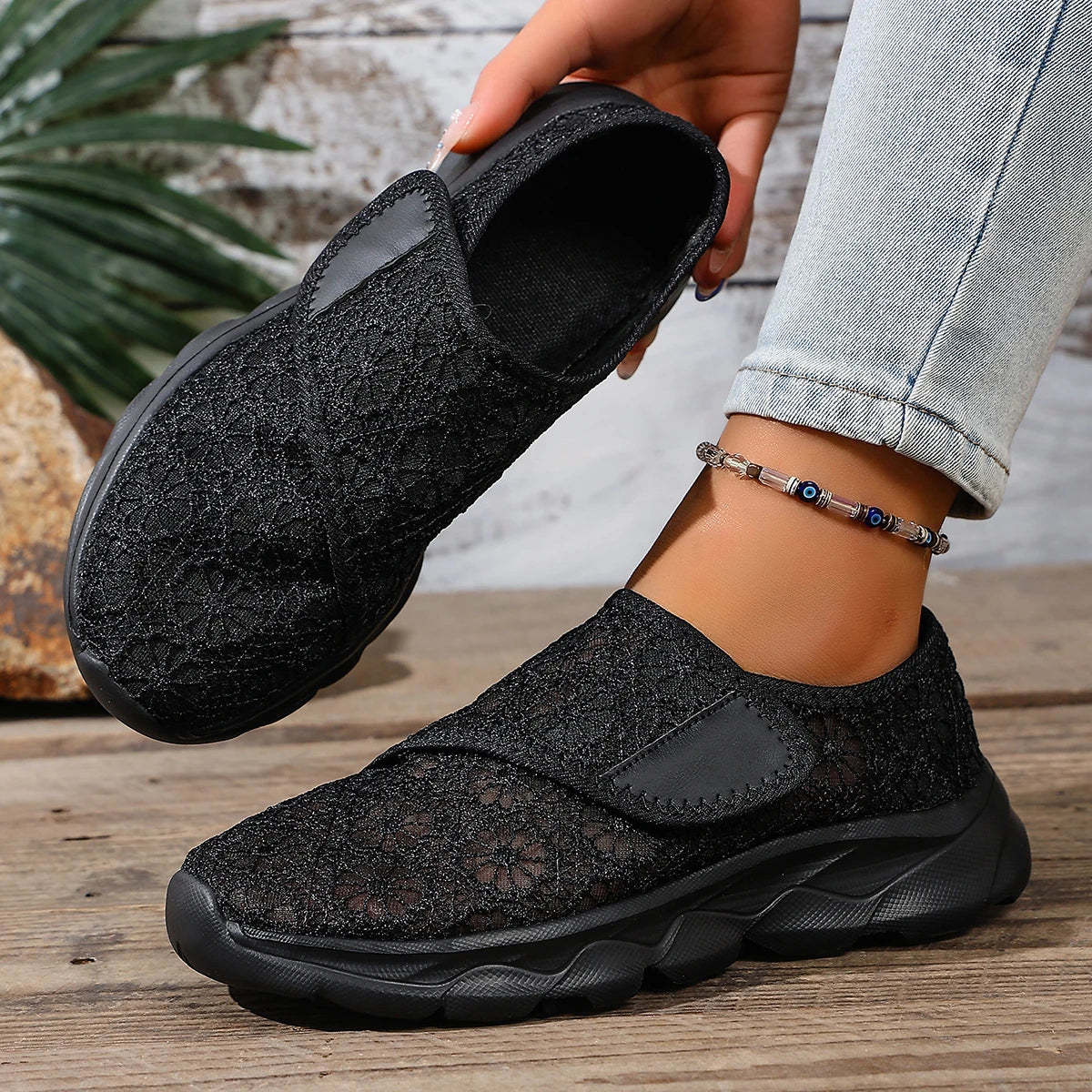 Summer Casual Orthopedics Wide Feet Swollen Shoes Thumb Eversion Adjusting Soft Comfortable Diabetic Shoe Walking Shoes