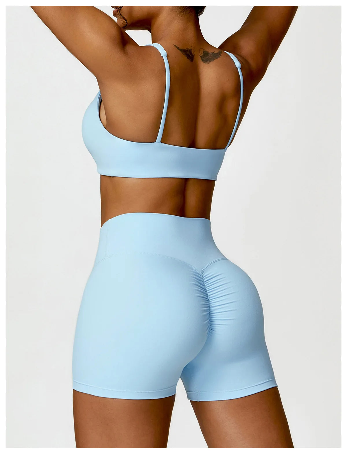 2PCS Yoga Suit Sports Set Women Quick-Drying Gym Set Women Tracksuit Running Workout Long Sleeve Sports Shirt Yoga Clothing
