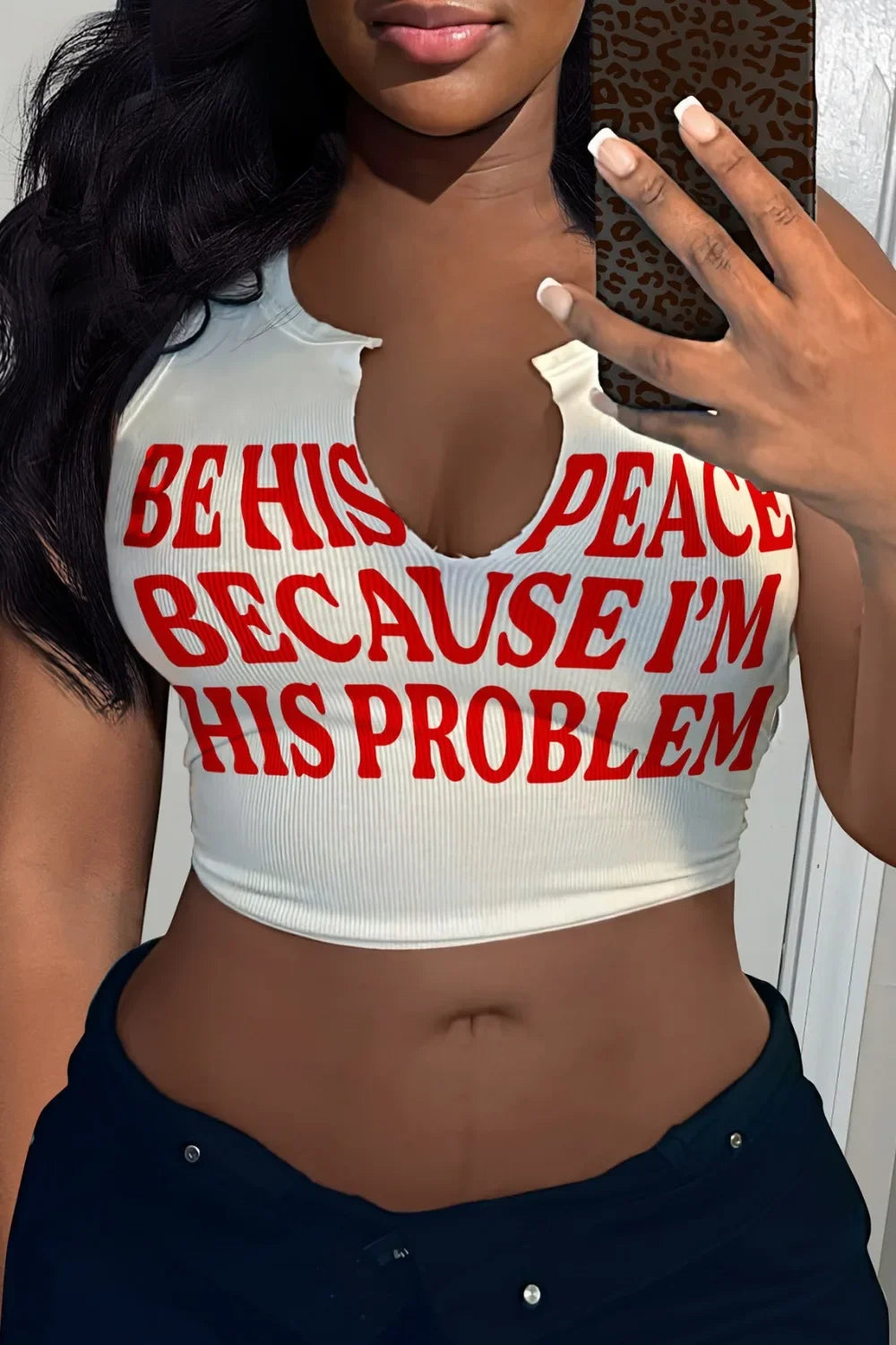 HLJ&GG 2024 INS Fashion Y2k T Shirts Letter Print Crop Tops Girls Streetwear Short Sleeve Slim-fit V-neck Tees T Shirt White New